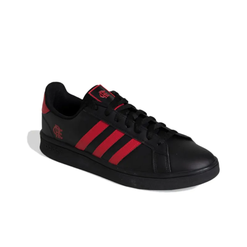 Adidas Neo Grand Court Flamengo 'Black Red'-2