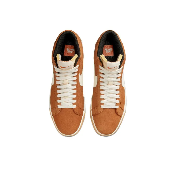 Nike Sb Zoom Blazer Mid Iso Dark Russet-3