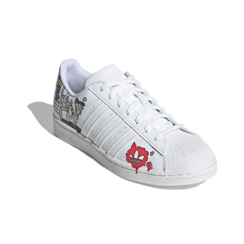 Adidas Superstar 'White Comic'-2