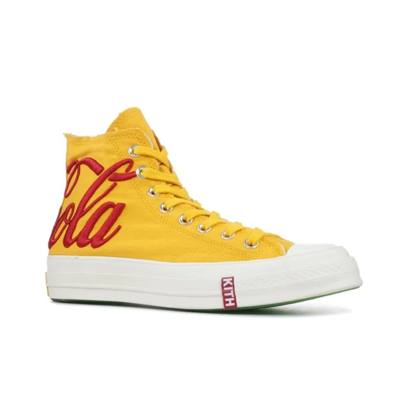 Converse Chuck Taylor All Star 70 Hi Kith X Coca Cola Yellow-2