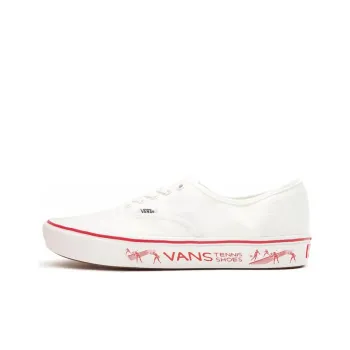 Authentic Penn X ComfyCush Vans 'Blanc De Blanc Red'