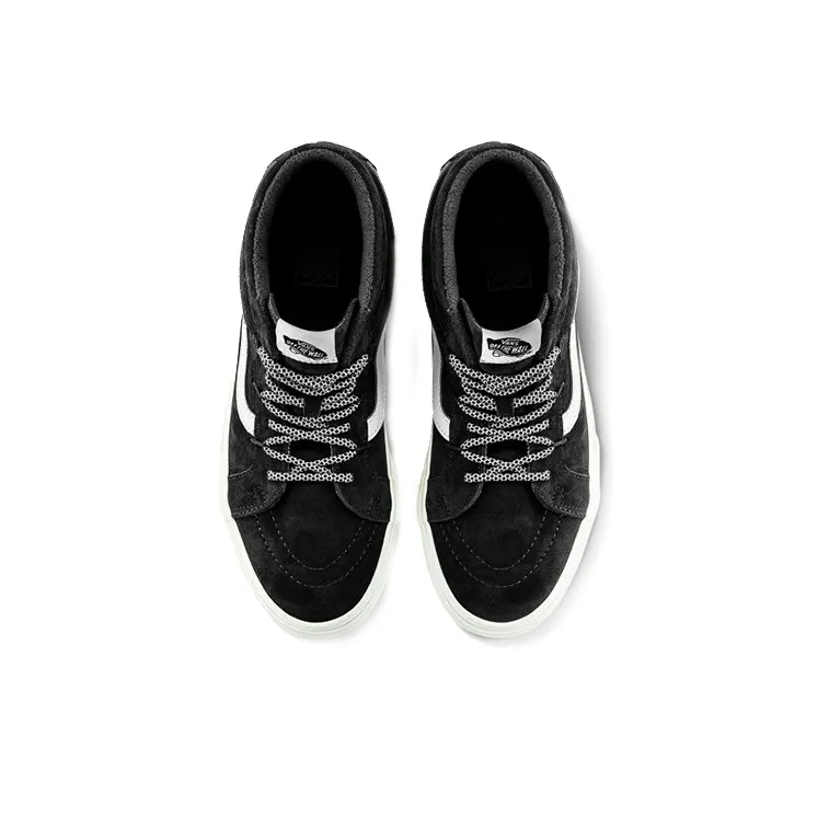 Vans Sk8 mid Reissue Ghillie Mte Shoes Black/White-3