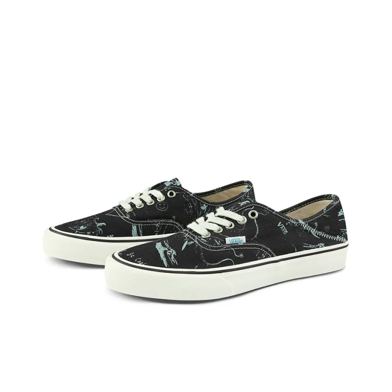 Vans Authentic Sf Chris Johanson Black Antique White-1