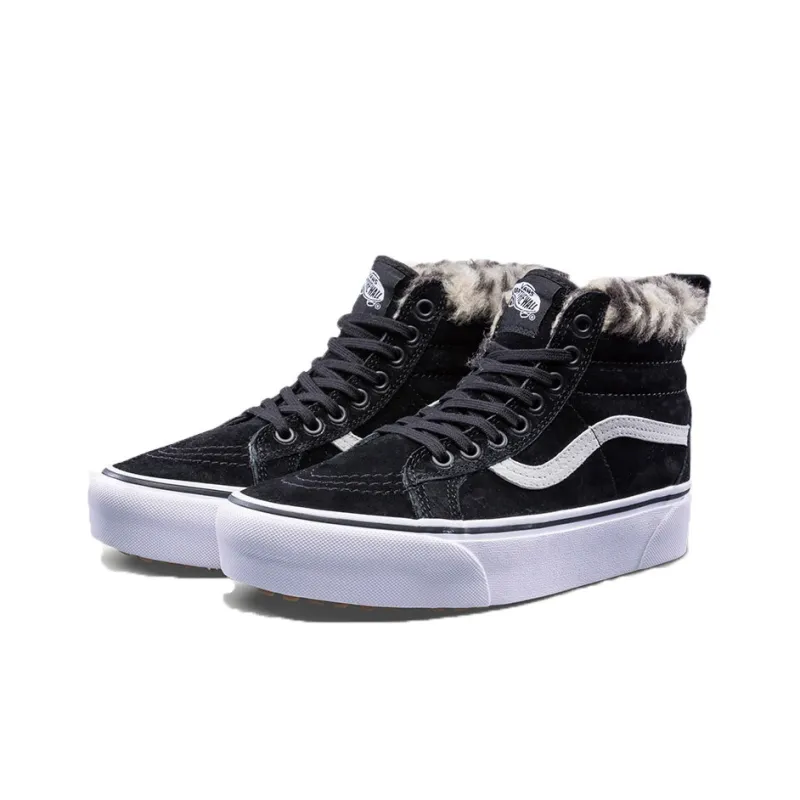 Sk8 Vans Hi Platform Mte 'Black Leopard Fur' Women's-2