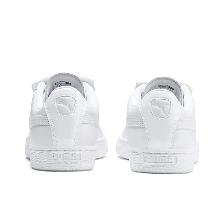 PUMA Basket Badge Casual Sneakers White Women's-3