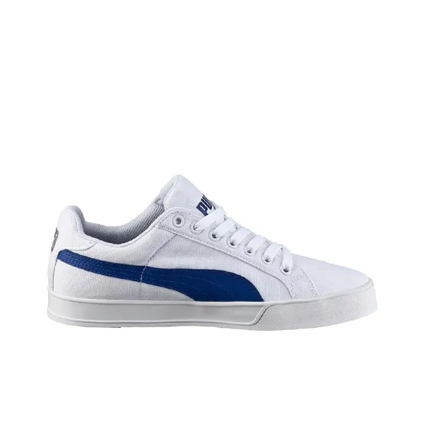 PUMA Smash Vulc Cv 'White Blue'-1