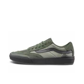 Vans Berle Pro Retro Low Tops Colorblock Casual Skateboarding Shoes Unisex Green