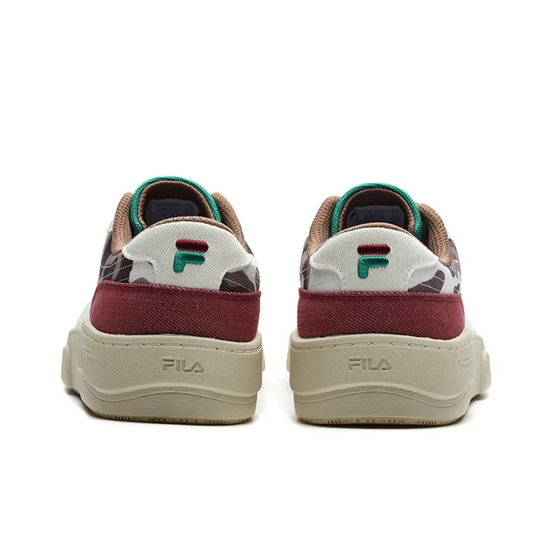 FILA FUSION Flip Skate Shoes 'White Red' Women's-2