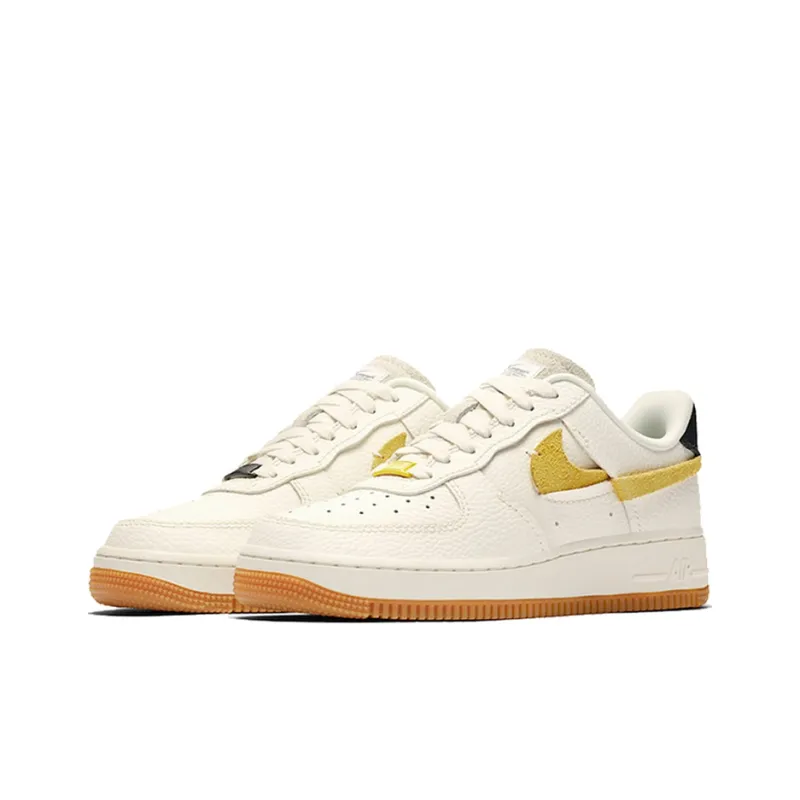 Nike Air Force 1 Vandalized Sail Chrome Yellow Women's-3