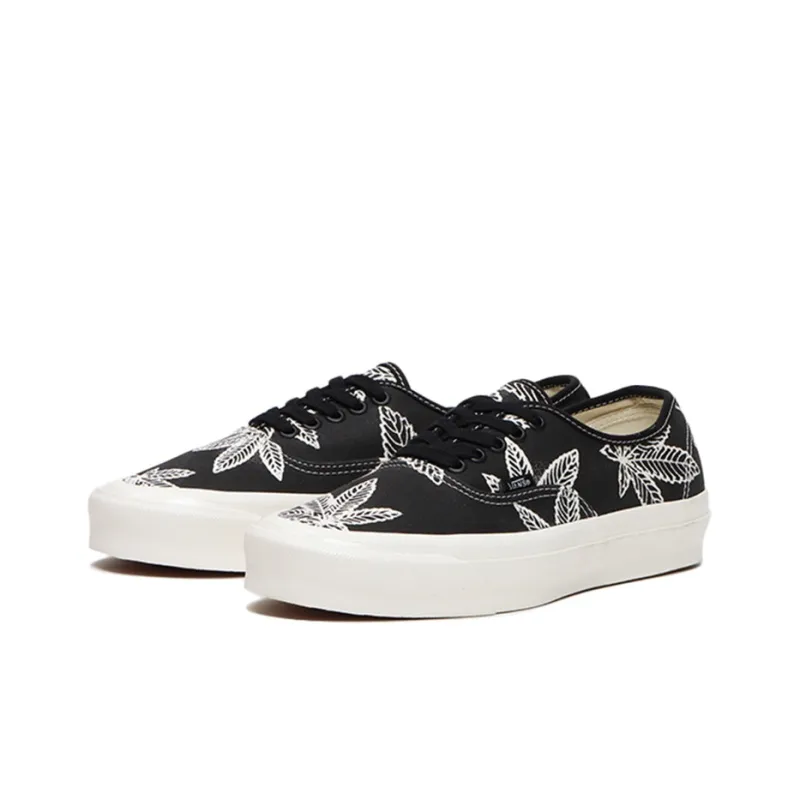 Vans Ua Og Authentic Lx Sweet Leaf Black-1
