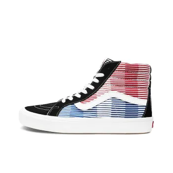 Vans Comfycush SK8 Hi Reissue 'Black Red Blue'