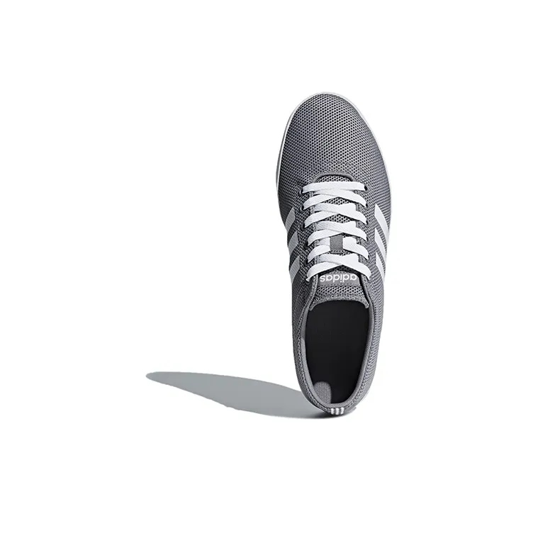 Adidas Neo EASY VULC 2 Wear Resistant Coverage Slip Resistant Low Top Skateboard Shoes Men's Gray-4