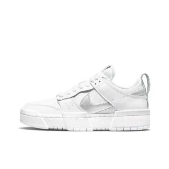 Nike Dunk Low Disrupt White Silver Women's