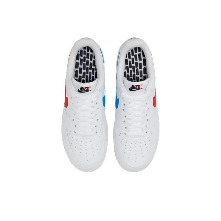 Nike Air Force 1 Low White Red Blue-3