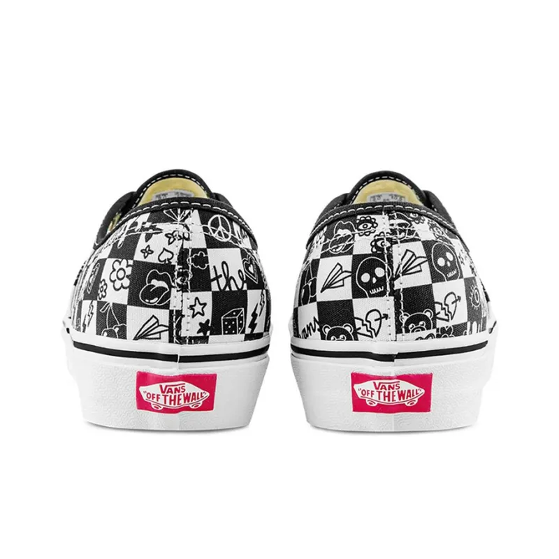 Vans Authentic Doodle Checkerboard-4