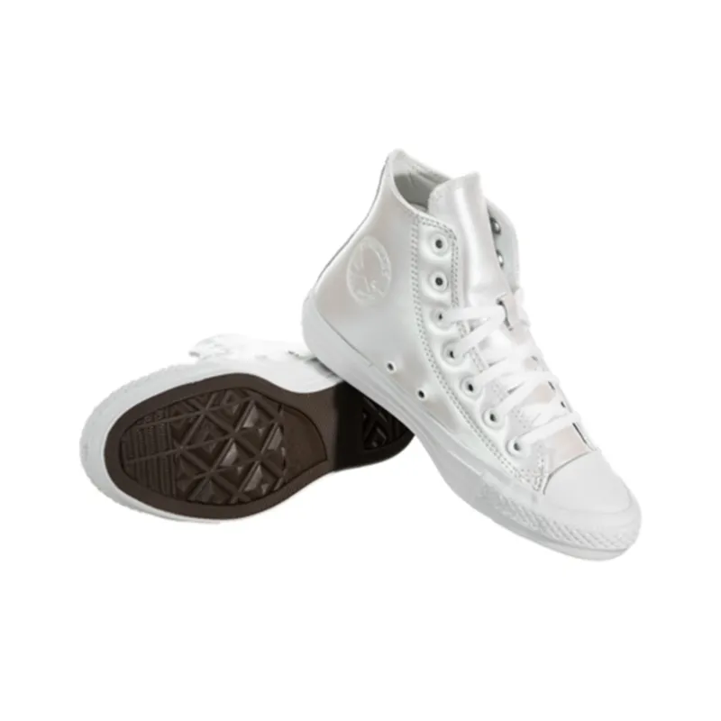 Converse Chuck Taylor All Star Iridescent Leather White Women's-4