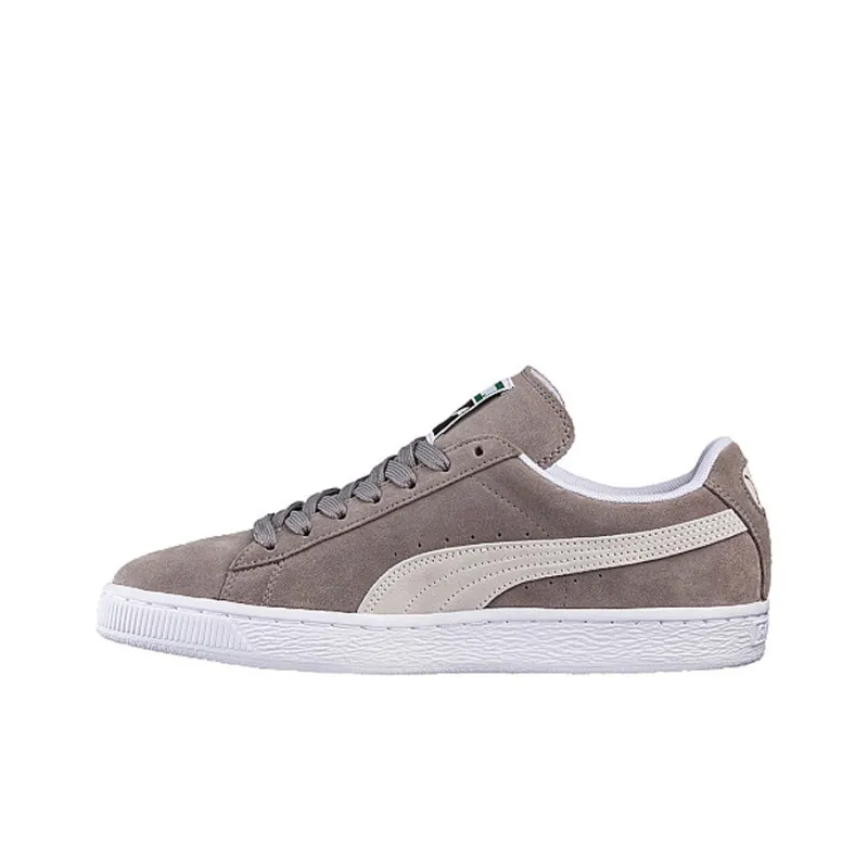 Puma Suede Classic+ Steeple Gray White-0