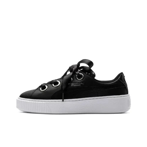 PUMA Platform Kiss Ath Lux Black Women's