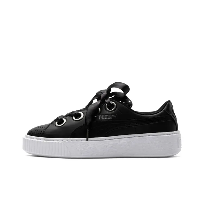 PUMA Platform Kiss Ath Lux Black Women's-0