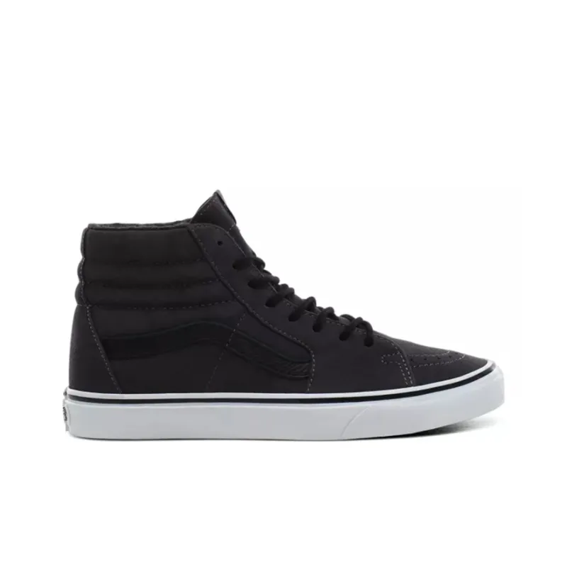 Vans Suede Sherpa SK8 Hi 'Black White'-1