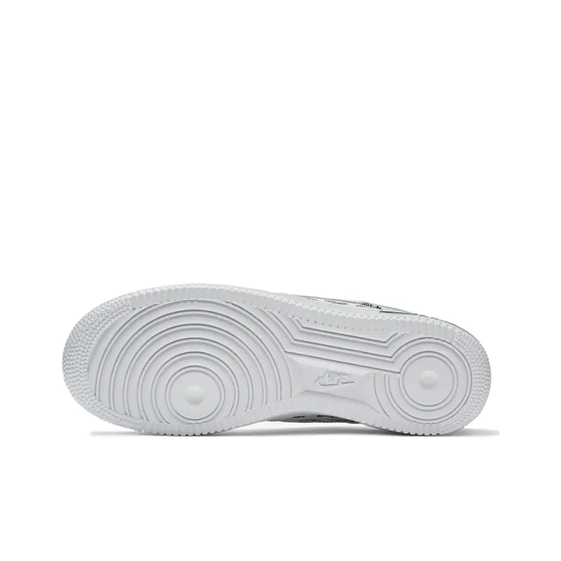 Nike Air Force 1 Low All Over Logo White-5