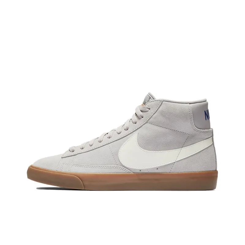 Nike Blazer Mid Grey White-0