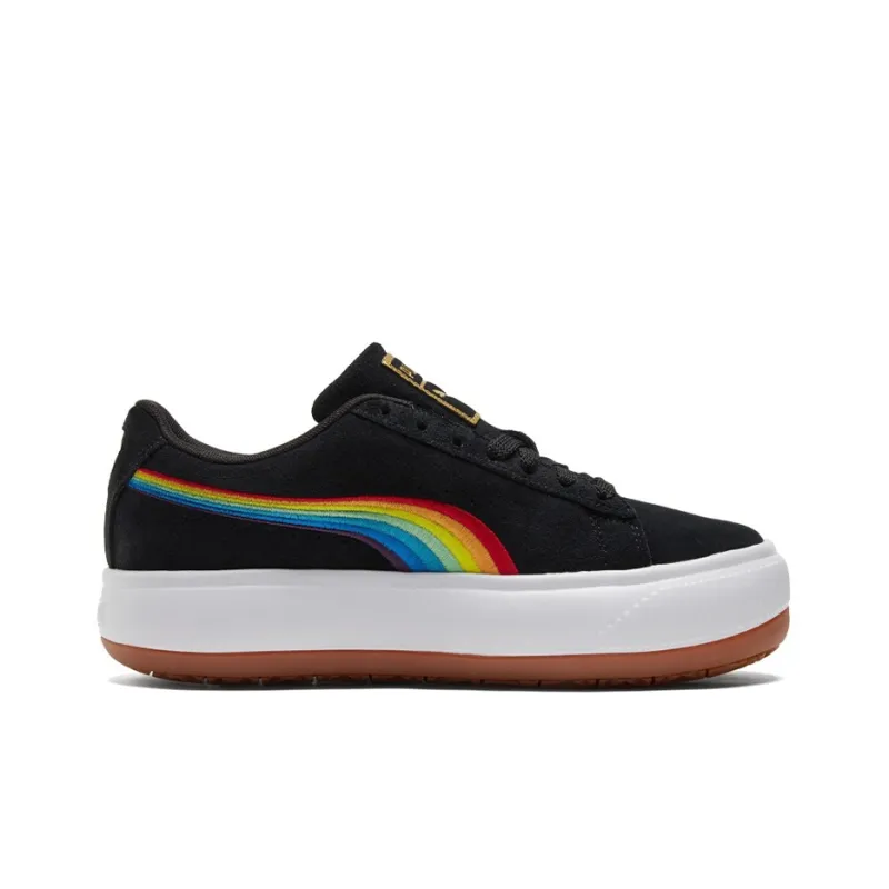 PUMA Suede Mayu 'Rainbow Black' Women's-1
