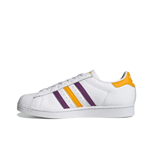 Adidas Superstar 'White Gold Purple'