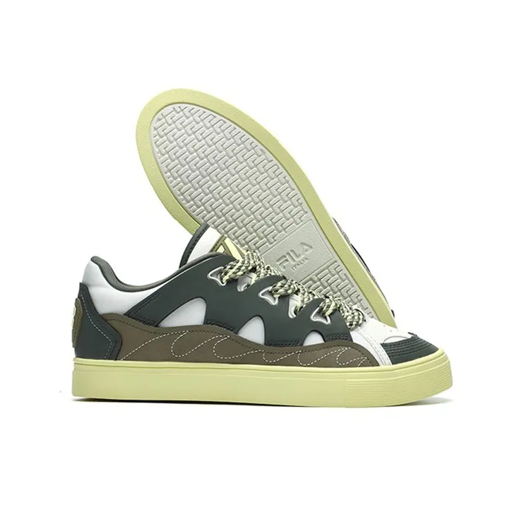 FILA FUSION Casper Skate Shoes 'Green White'-5