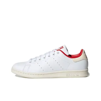 Adidas Originals Stan Smith Retro Casual Skateboarding Shoes White Red Unisex 'White Red'
