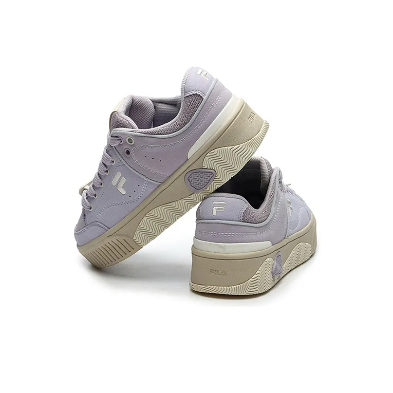 FILA FUSION Stack Fusion Skateboarding Sneakers 'Purple Beige' Women's-3