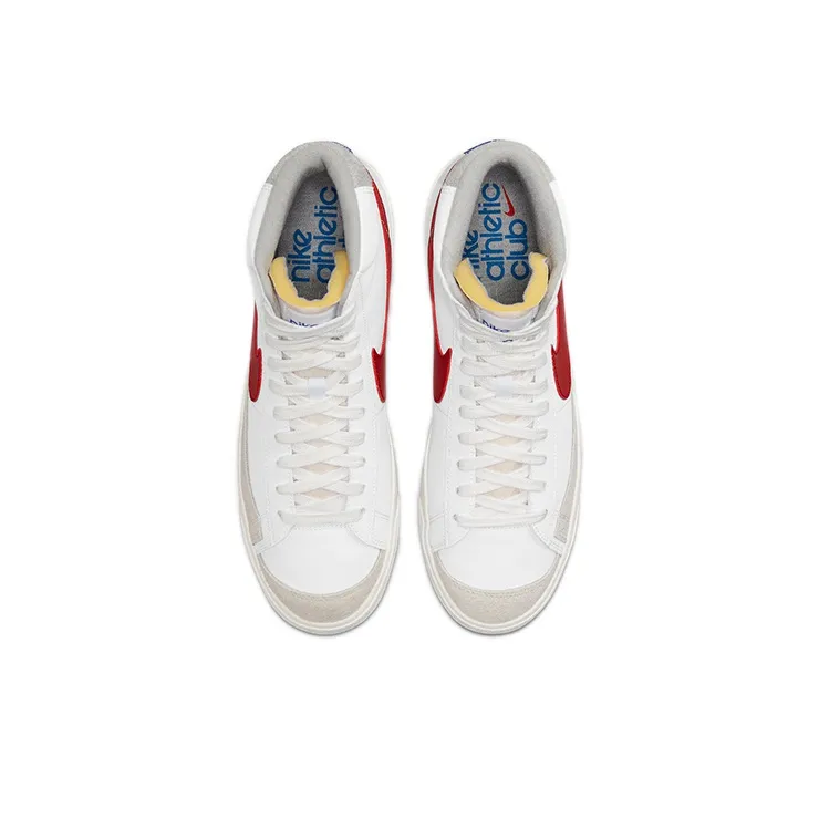 Nike Blazer Mid 77 White Phantom Gym Red-3
