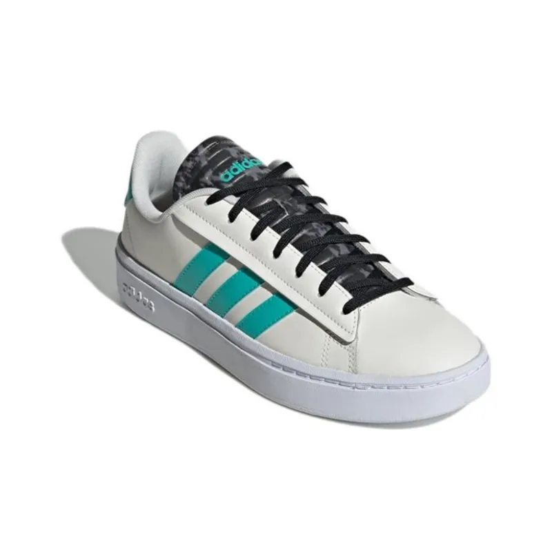 Adidas Neo Grand Court Alpha Camou 'White Green'-2