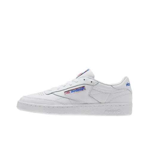 Reebok Club C 85 So White Light Grey Heather Solid Grey Blue