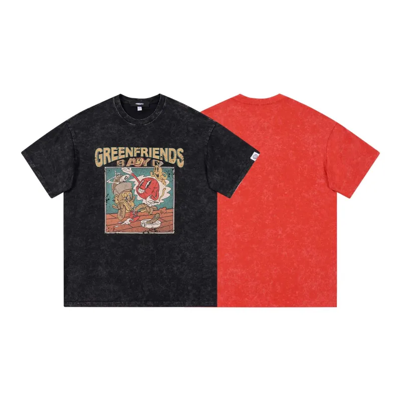 GF X Boredom Ape SS23 Co branded Series T Shirts Unisex-3