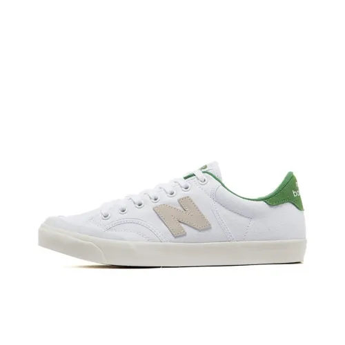 New Balance NB Pro Court Skateboard Shoes Unisex Low-Top White/Green