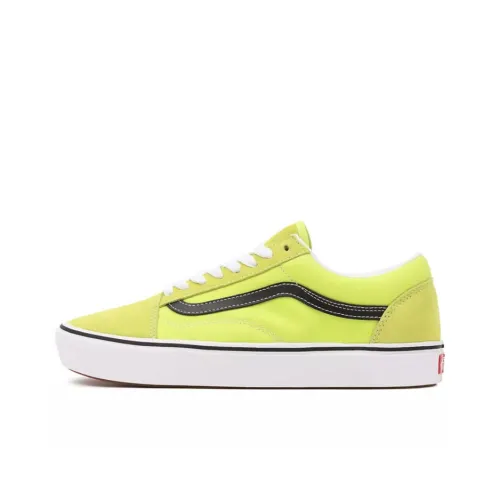 Vans Old Skool Skateboard Shoes Women's Low-Top Yellow/Black