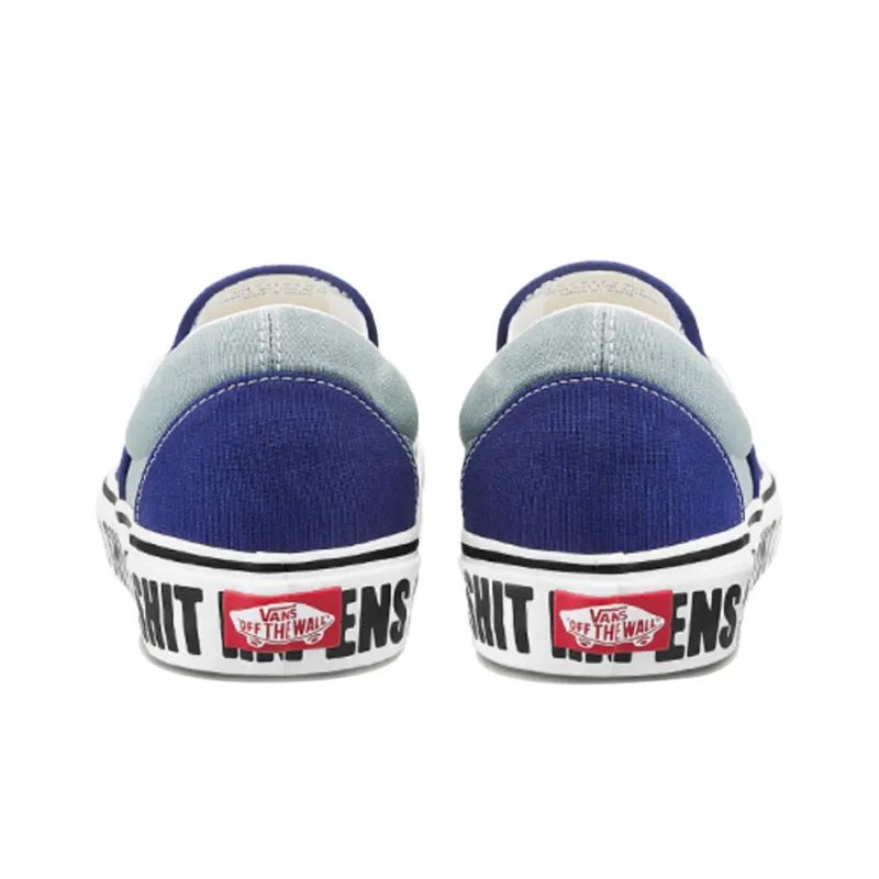 Vans Classic Slip On Navy Blue-4