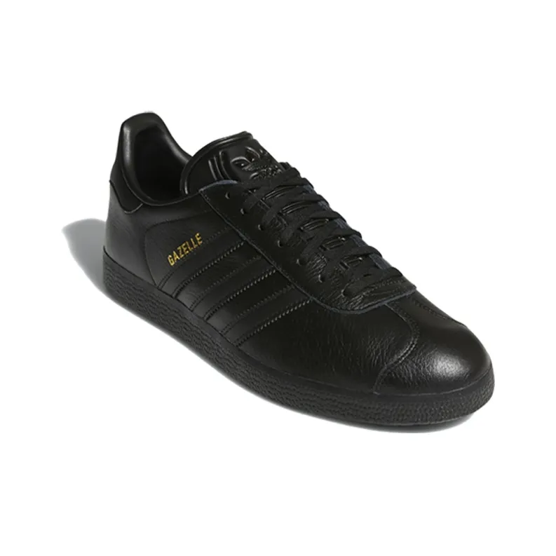 Adidas Gazelle Black/Black Gold Metallic-1
