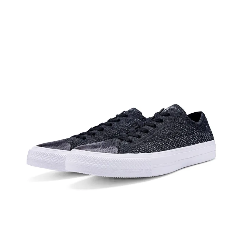 Converse Nike X Chuck Taylor All Star Flyknit Low 'Black'-2