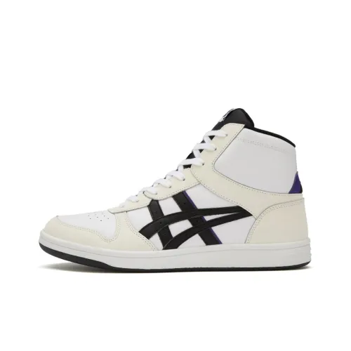 Onitsuka Tiger Buzzer Trainer Skateboard Shoes Unisex High-Top White/Black