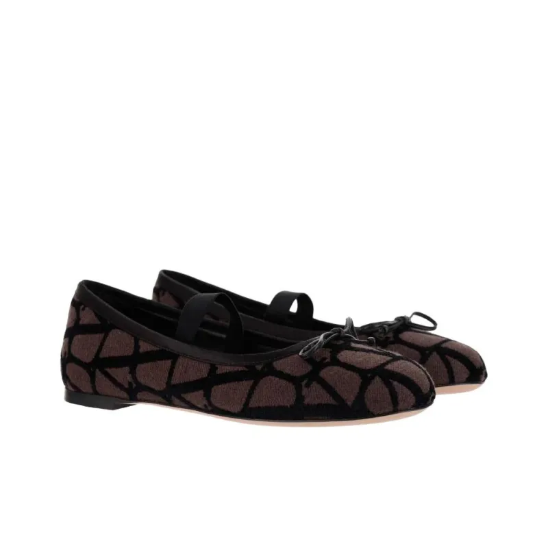 Valentino GARAVANI Casual Single Shoes Women's Black-2