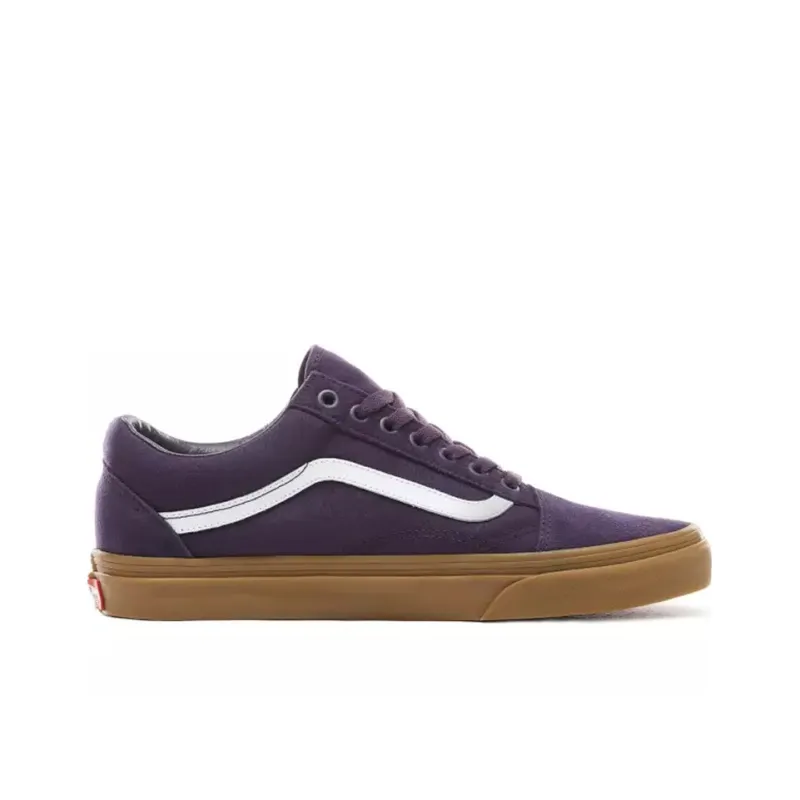 Vans Old Skool Thermal Lightweight Low Top Skateboard Shoes Unisex Purple-1