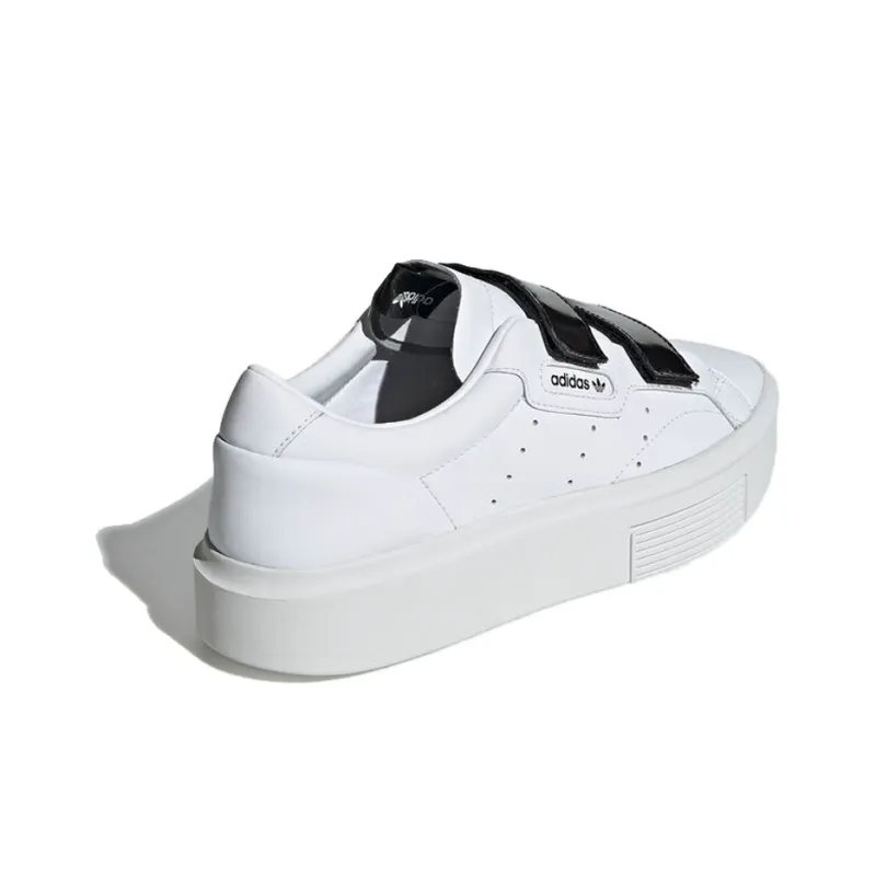Adidas Women's Sleek Super 'White Black' Women's-2