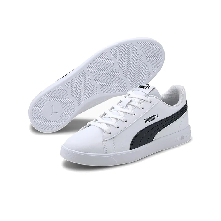PUMA Up Low top Running Shoes White/Black Women's-4