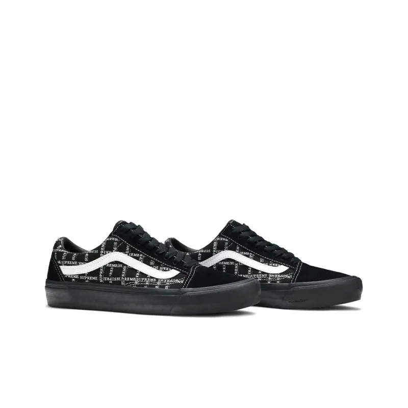 Vans Old Skool Supreme Grid Black-2