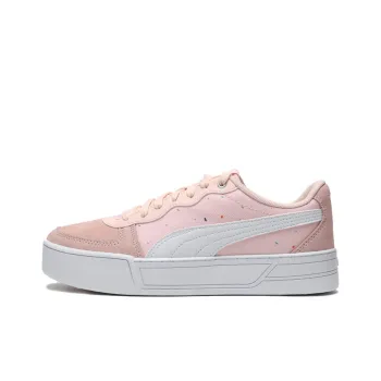 PUMA Skye CV Dot Low-Top Skateboard Shoes Women's Light Pink