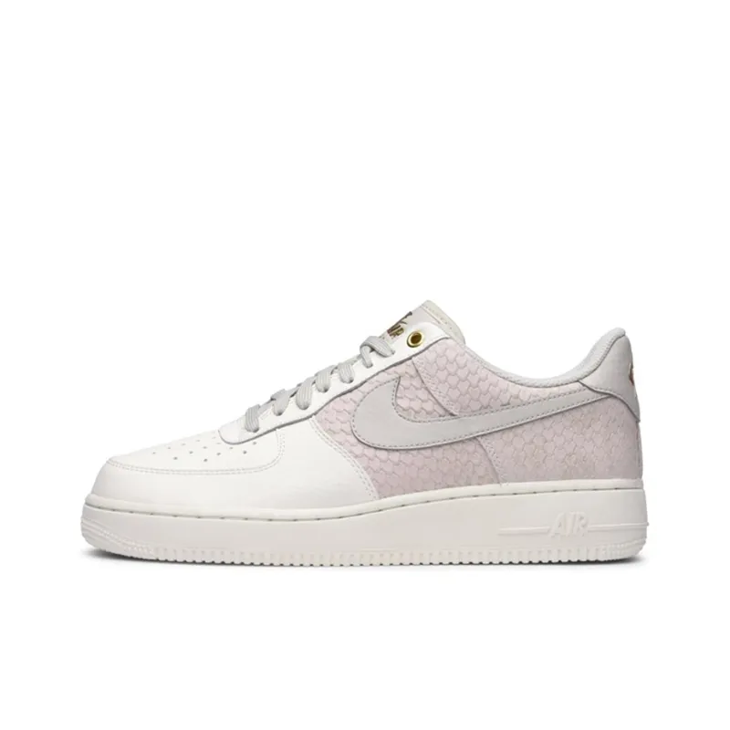 Nike Air Force 1 Low Sail Light Bone Metallic Gold-0