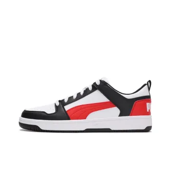 PUMA Rebound LayUp Low Sl 'White Poppy Red'