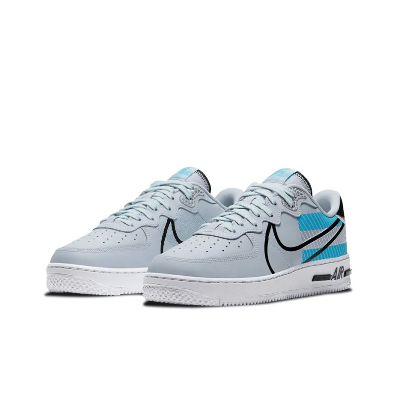 Nike Air Force 1 Low React 3M Pack Pure Platinum Baltic Blue-2